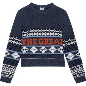 Классический свитер с круглым вырезом The Great Outdoors, цвет deep sky fair isle