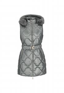 Faina Жилет в пастельно-зеленом цвете