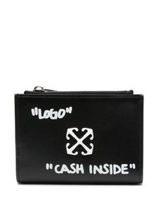 Складной кошелек Off-White Jitney, черный