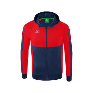 Толстовка Erima Six Wings Training Full Zip, синий