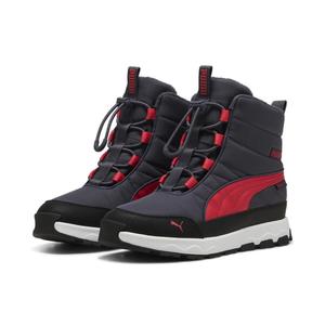 Ботинки PUMA Evolve Puretex Youth PUMA Galactic Gray Tart Cherry Black Red