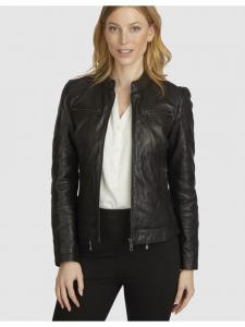 Кожаная куртка Bugatti BULady 110, черный