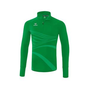 Футболка с длинным рукавом Erima Racing Half Zip, зеленый