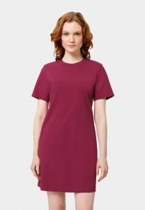 Платье из джерси KAIAA Jersey Shoulder Pads Les Lunes, красный