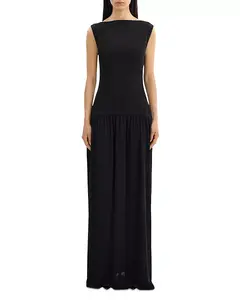 Макси-Платье Ханна с заниженной талией Lamarque, черный