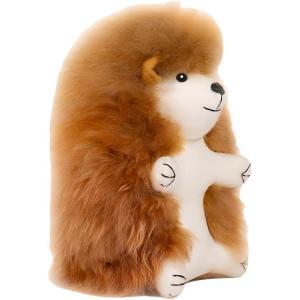 Коллекционная плюшевая игрушка ежик из серии Animal Collection, высота 15/25см BBFAT ALPACA, коричневый