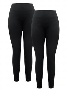 MEETWEE Леггинсы Regular Leggings 'Base' в черном цвете