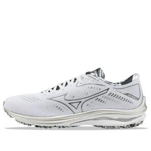Кроссовки wave rider 25 spsilvergrey 'silver grey' Mizuno, серебряный