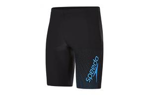 Мужские плавательные шорты средней длины Speedo, черный/синий