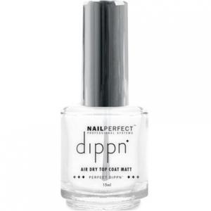 Матовое верхнее покрытие Dippn' Air Dry, Nail Perfect