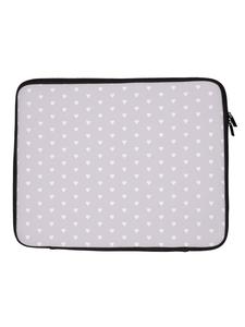 Mr. & Mrs. Panda Сумка для ноутбука с изображением пингвина и надписью, пастельно-серого цвета