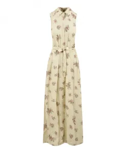 Элегантное бежевое платье Aniye By, бежевый