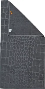 Done. банное полотенце "Кроко", (1 шт.), переплетение "высокое-низкое" под кожу крокодила 70х140 см (1 шт.), цвет anthrazit