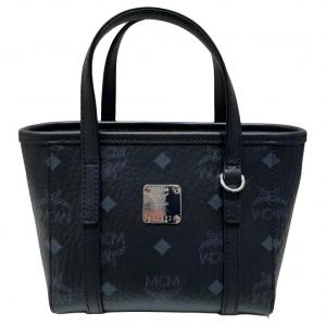 MCM Сумка тони визетос искусственная кожа сумка шоппер сумка через плечо женская черная экстра мини