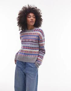 Джемпер Levi's Ines Fairisle в синем цвете