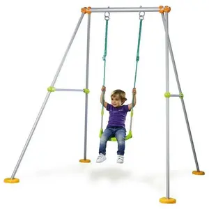 Металлические качели Smoby Maxi Swing 180 см, серебряный