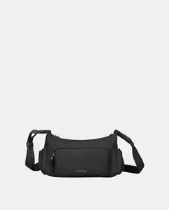 Сумка через плечо из нейлона с полной подкладкой Hugo, черный