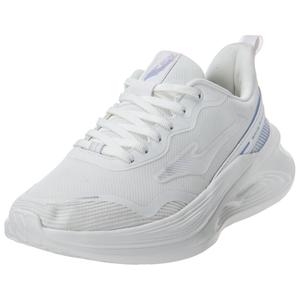 Амортизирующие износостойкие низкие кроссовки женские бело-фиолетовые Erke, Микрокристаллический Белый/Полулунный Фиолетовый