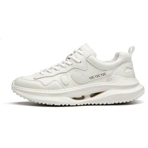 Мужские низкие массивные кроссовки Devanro, зеленые