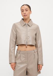 Куртка из искусственной кожи ONLSARAMY JACKET ONLY Petite, бежевый