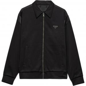 PRADA Детальная куртка с молнией, Black