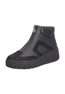 Ботильоны из искусственной кожи Rieker, черный