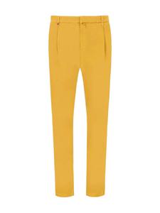 Узкие брюки со складками спереди Distretto12 Rio Pence T. Giron, желтый