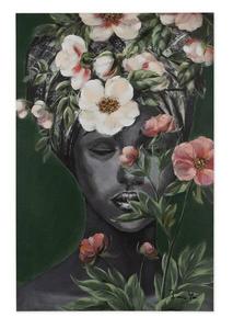 Акриловая картина ручной работы KUNSTLOFT Spell of Nature цвет schwarz/multicolor