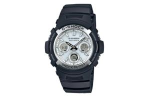 Часы Casio G-Shock Analog-Digital, арт. AWG-M100S-7AJF, черный/белый