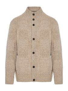 Вязаный кардиган Funky Buddha, бежевый