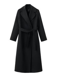 Пальто межсезонное MANGO BATIN, черный