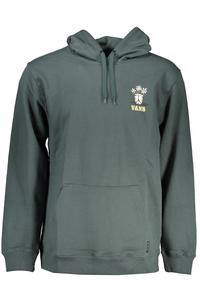 Толстовка мужская Vans с принтом, зеленый