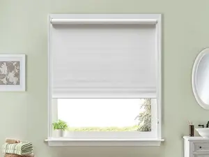 Рулонная штора Blackout - Полиэстер - 180 x 180 см - Белый - MARRILA Vente-unique