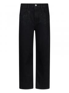 Джинсы Liu Jo Better со стразами, черный