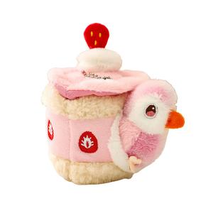 Коллекция плюшевых кукол в виде милых гнезд с птичками, высота 12 см MLING