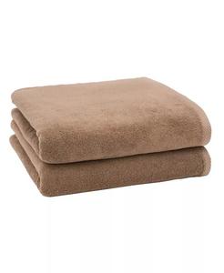 Набор банных полотенец Linum Home Ediree  из турецкого хлопка, 2 шт, коричневый