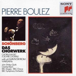CD диск Schoenberg / Boulez / BBC Symphony Orchestra: Chorus Music