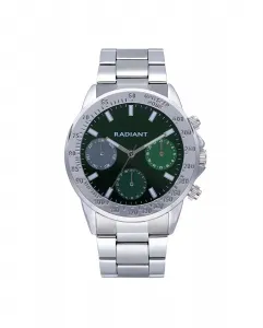 Мужские часы Rope RA604703 из стали с серебристо-серым ремешком Radiant, серебрянный