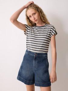 Джинсовые шорты Finton с декоративными швами Jigsaw, Blue