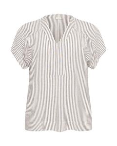 Блуза KAFFE CURVE Mille, белый