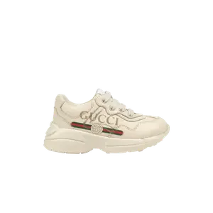 Кроссовки Gucci Rhyton Leather Sneaker Toddler, Logo