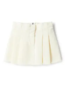 Юбка со складками Il Gufo, белый