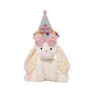 Мягкая игрушка с милым кроликом и сырным тофу, плюшевая кукла, высота 38 см Love of wormwood