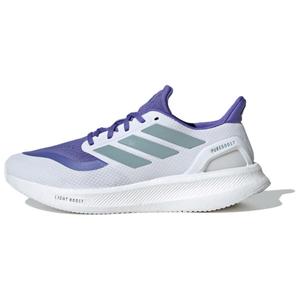 Кроссовки мужские Pureboost с низким верхом, белые/кобальтово-синие/магические металлические серые Adidas