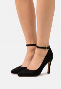 Босоножки женские Anna Field текстильные на каблуке, черный