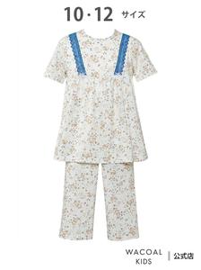 Детская пижама Wacoal для девочек, рукав 3/4, короткий рукав, длина 3/4, 100% хлопок (основная часть) Wacoal Kids, цвет Be