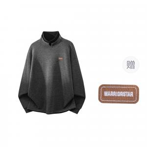 Полуводолазка Unisex Moderate WARRIOR, темно-heather серый[free diy badge]