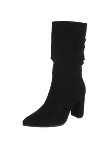 Ital-Design Черные туфли на высоком каблуке