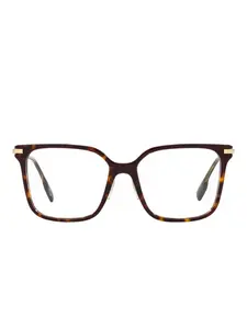 Квадратные очки Burberry Eyewear, коричневый
