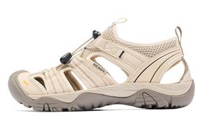 QIAODAN Дышащие, износостойкие, нескользящие, мужские бежевые кроссовки для речного треккинга